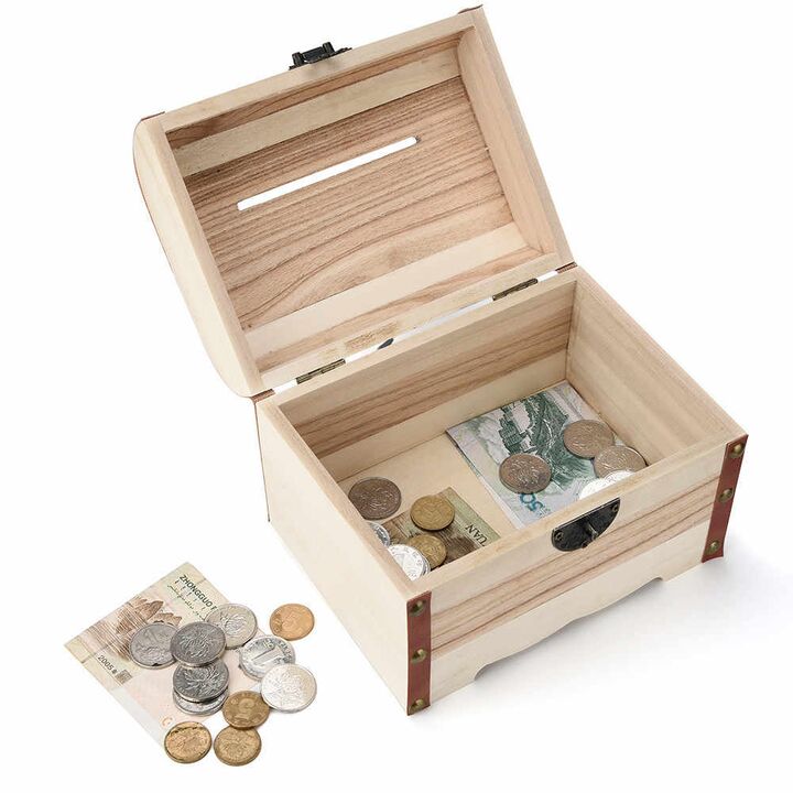 Box, um Geld anzuziehen